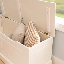 porter white corner nook   