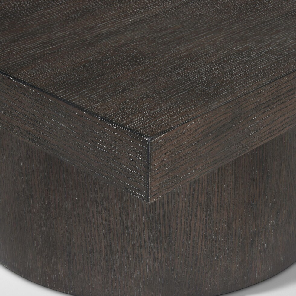 portland gray coffee table   