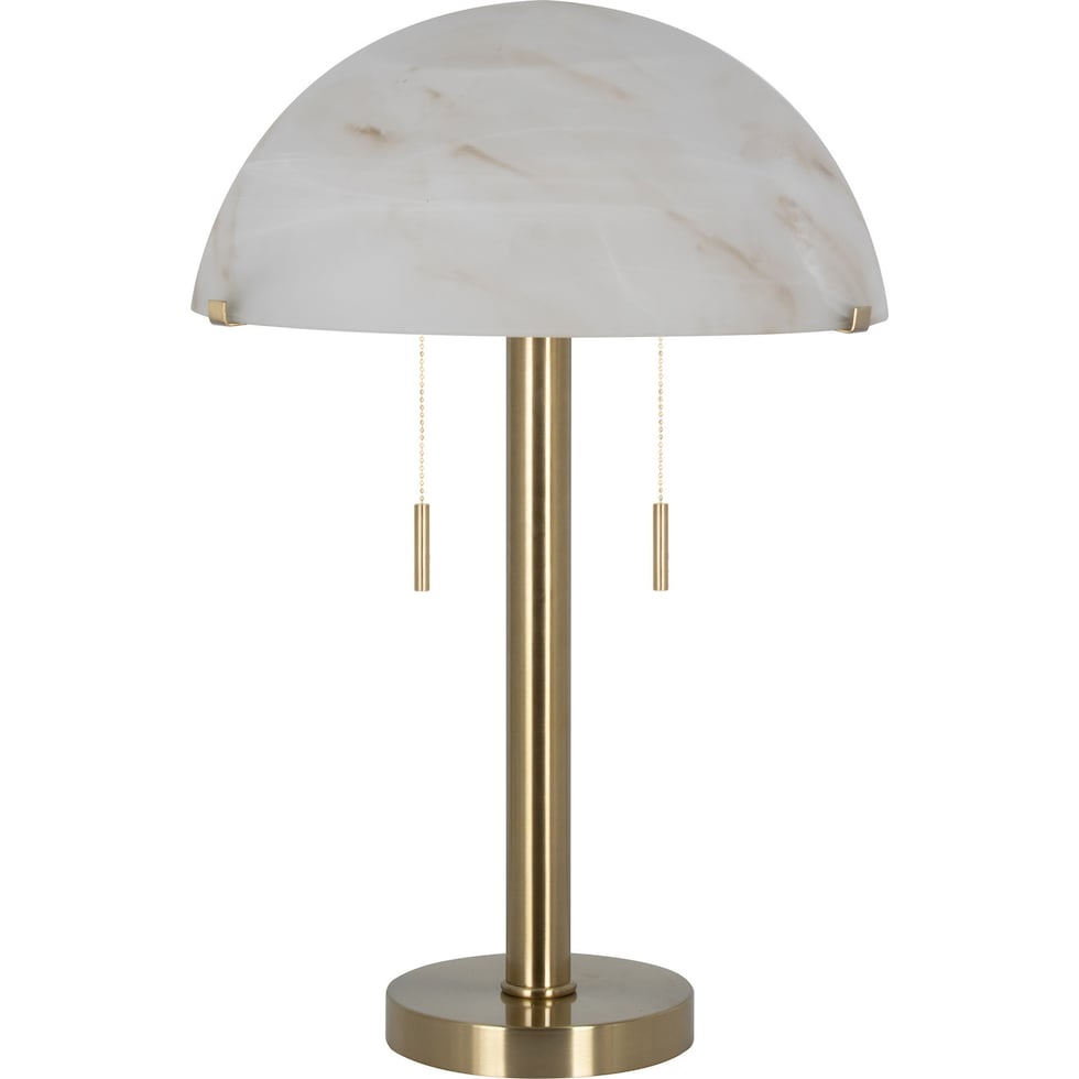 portobello gold table lamp   