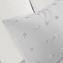 posey gray full queen bedding set   