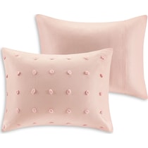 posey pink king bedding set   