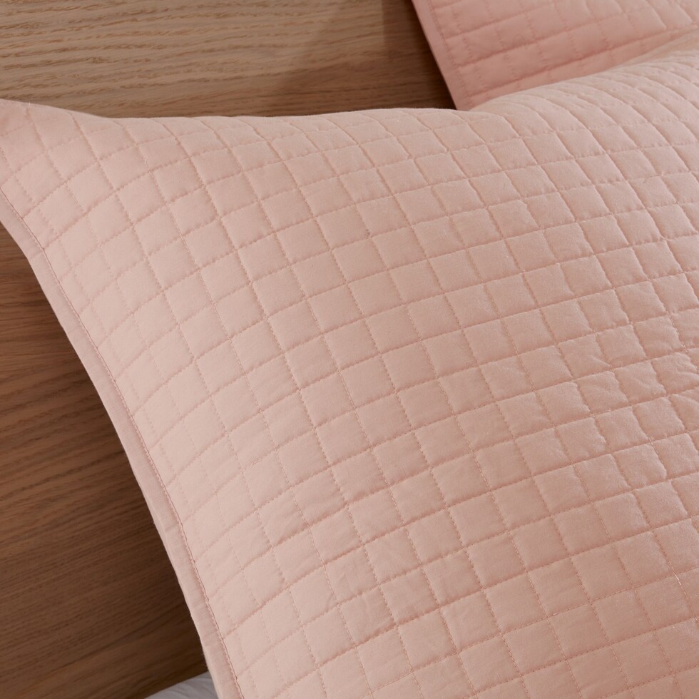 posey pink king bedding set   
