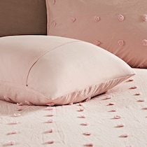 posey pink king bedding set   