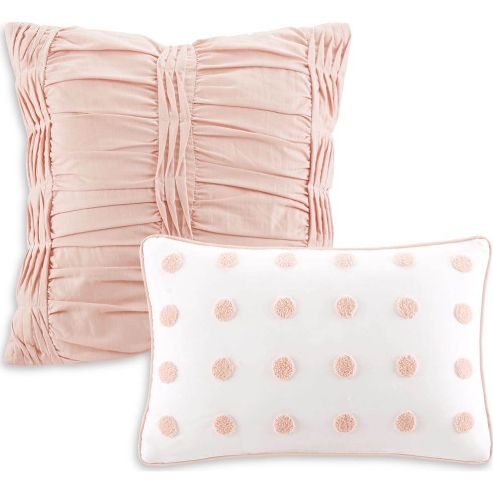 posey pink twin bedding set   