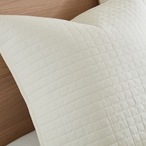 posey white full queen bedding set   