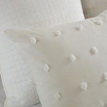 posey white twin bedding set   