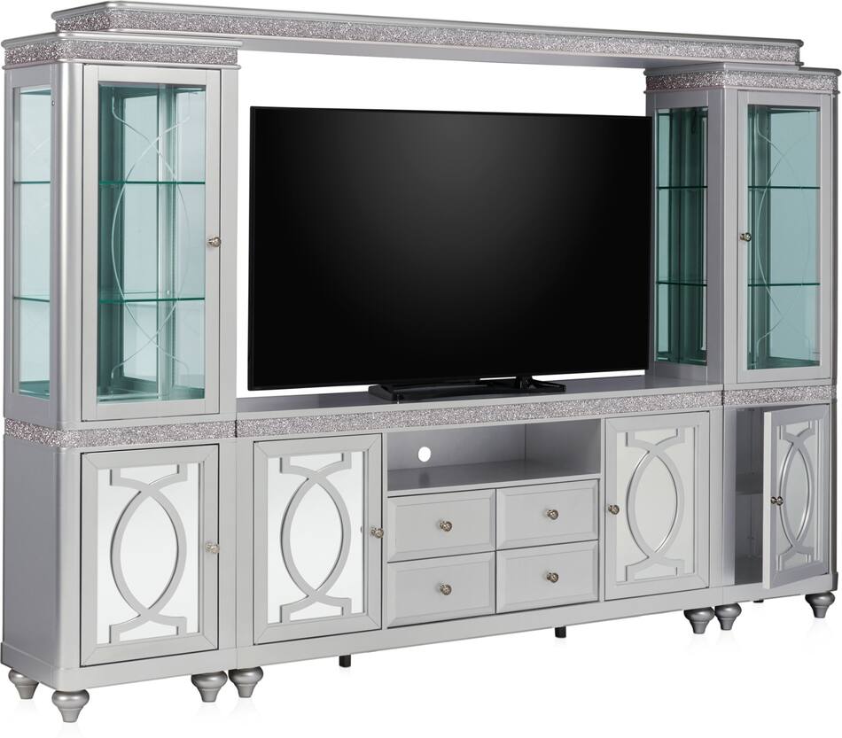 Posh Entertainment Wall Value City Furniture