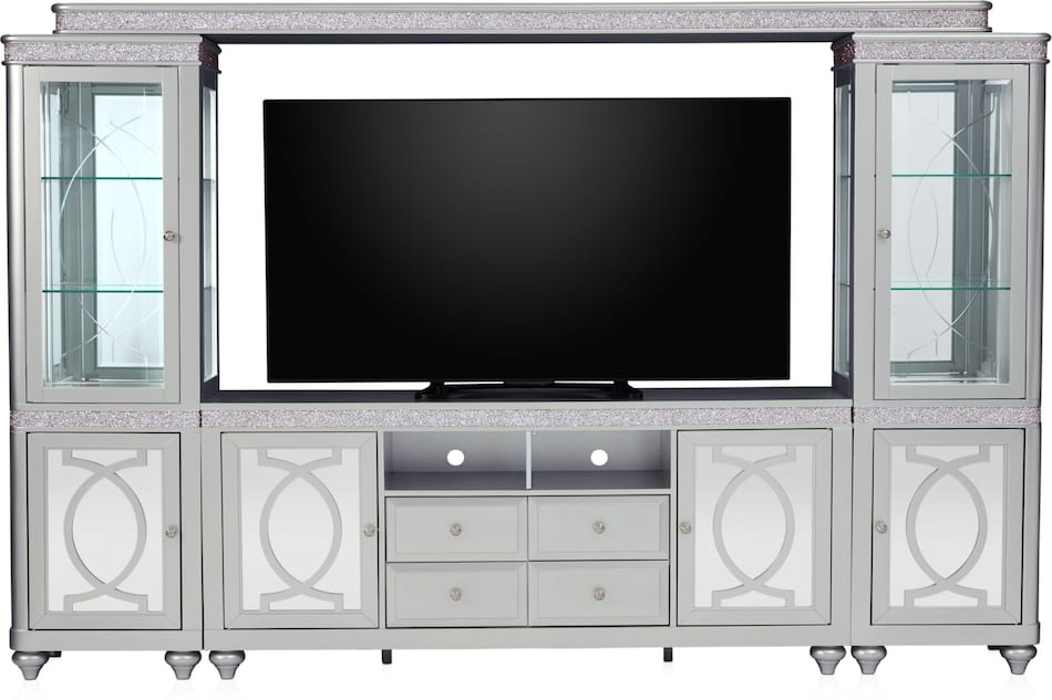 Posh Entertainment Wall Value City Furniture