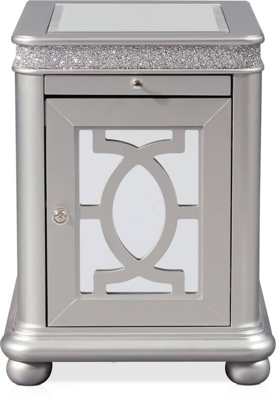 Posh Chairside Table Value City Furniture