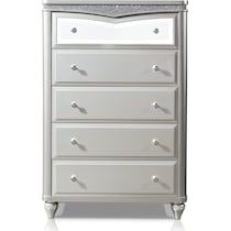 posh silver chest   