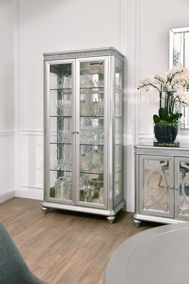 Posh Curio Value City Furniture