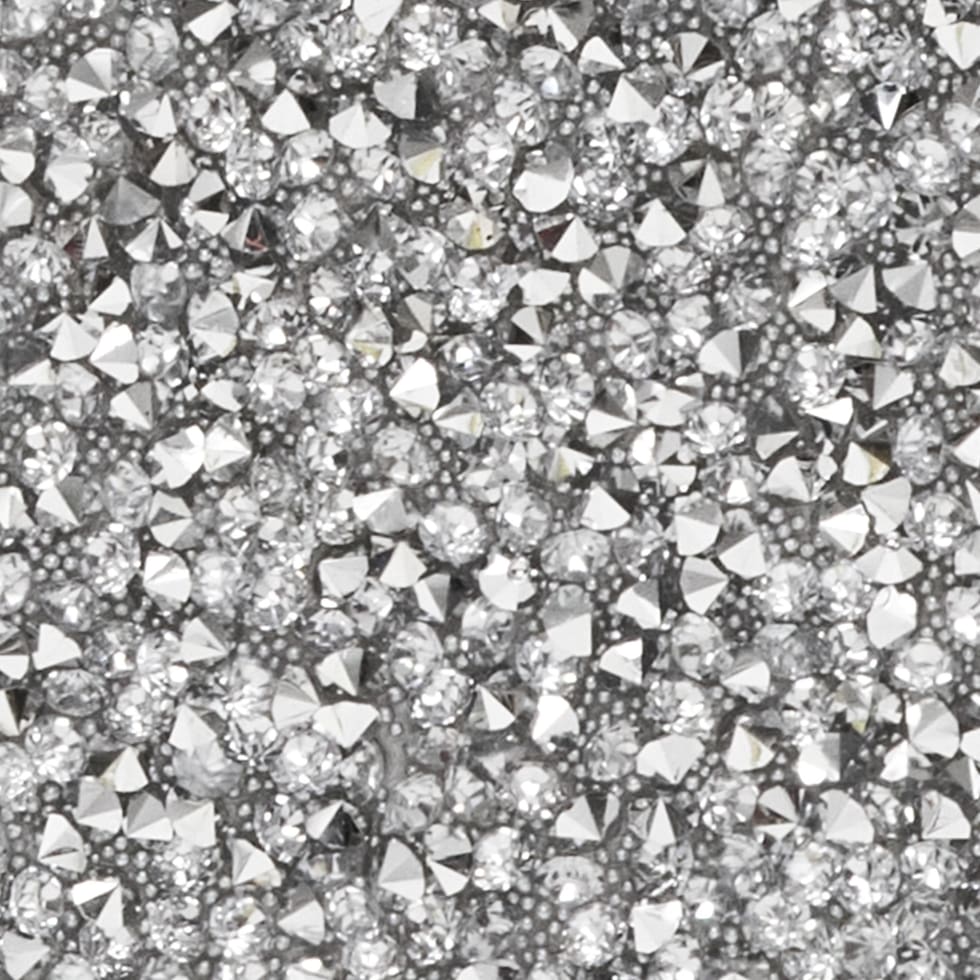 posh silver dining table   