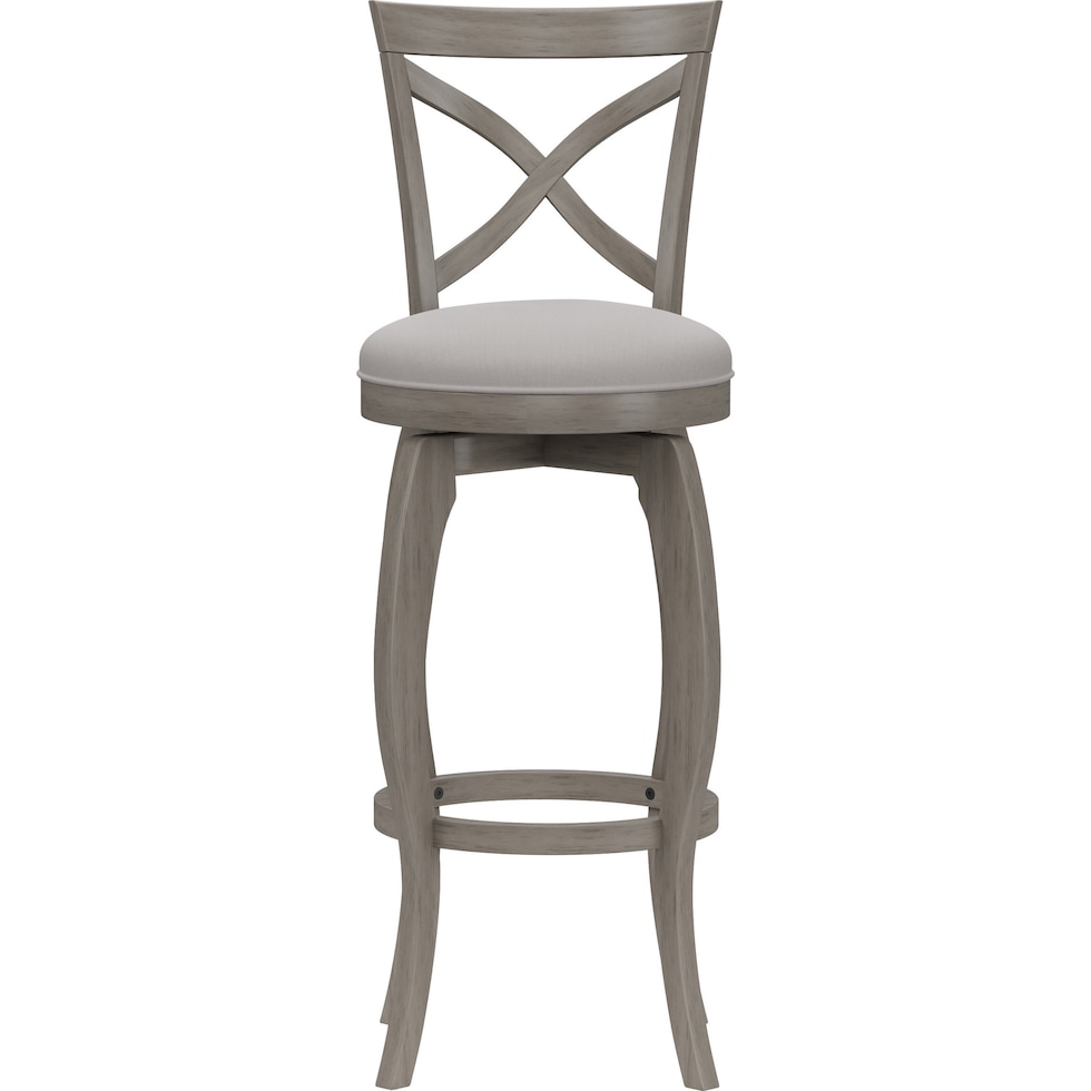 positano gray bar stool   