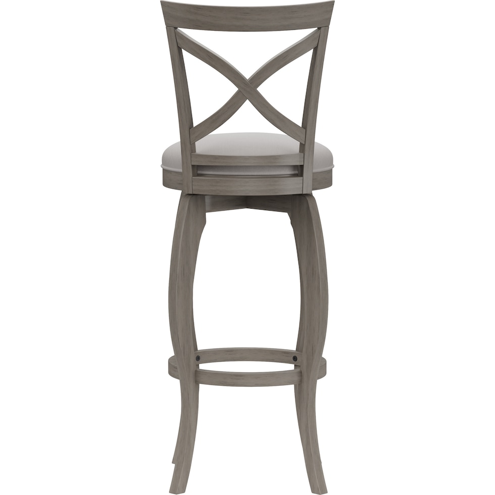 positano gray bar stool   