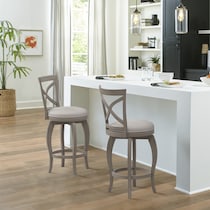 positano gray counter height stool   