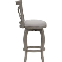 positano gray counter height stool   