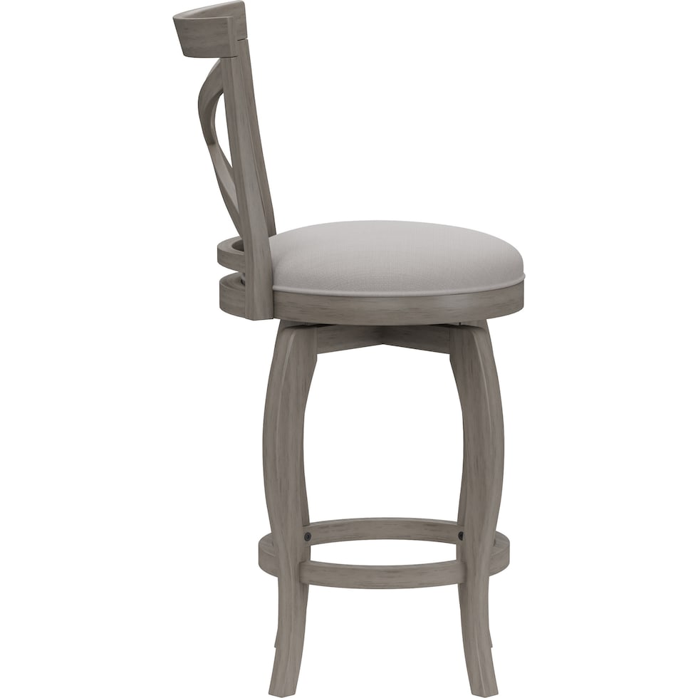 positano gray counter height stool   