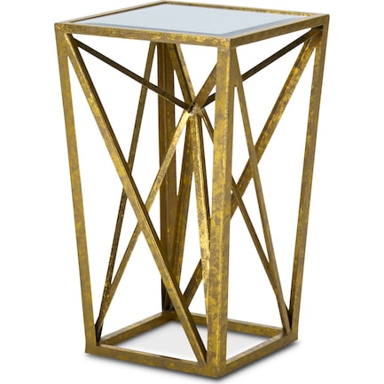 Poway Accent Table - Gold