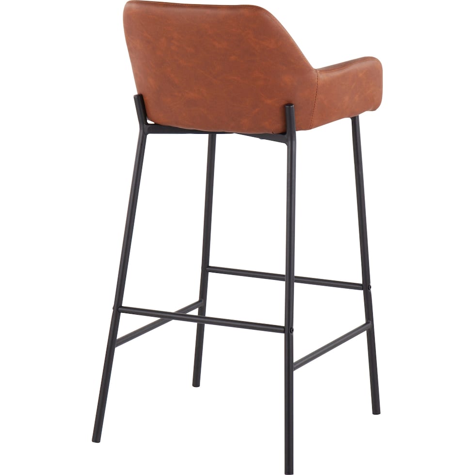 prague light brown bar stool   