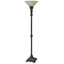 pratibha dark brown table lamp   