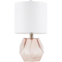 presli pink table lamp   