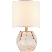 presli pink table lamp   