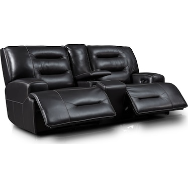 Preston Dual-Power Reclining Loveseat