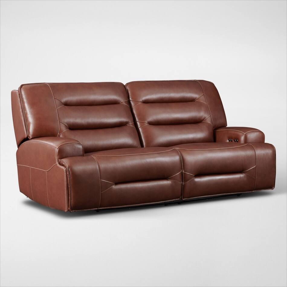 Preston DualPower Reclining Sofa Value City Furniture