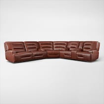 preston dark brown sectional web   