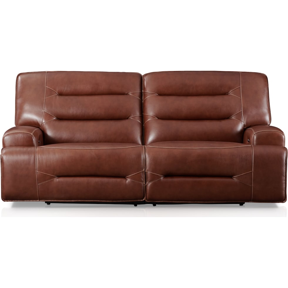 preston dark brown sofa   