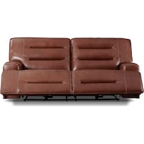 preston dark brown sofa   