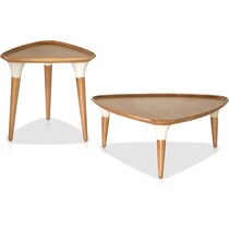 princeton light brown  pack tables   