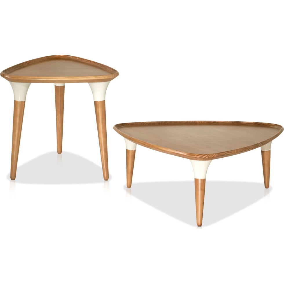 princeton light brown  pack tables   