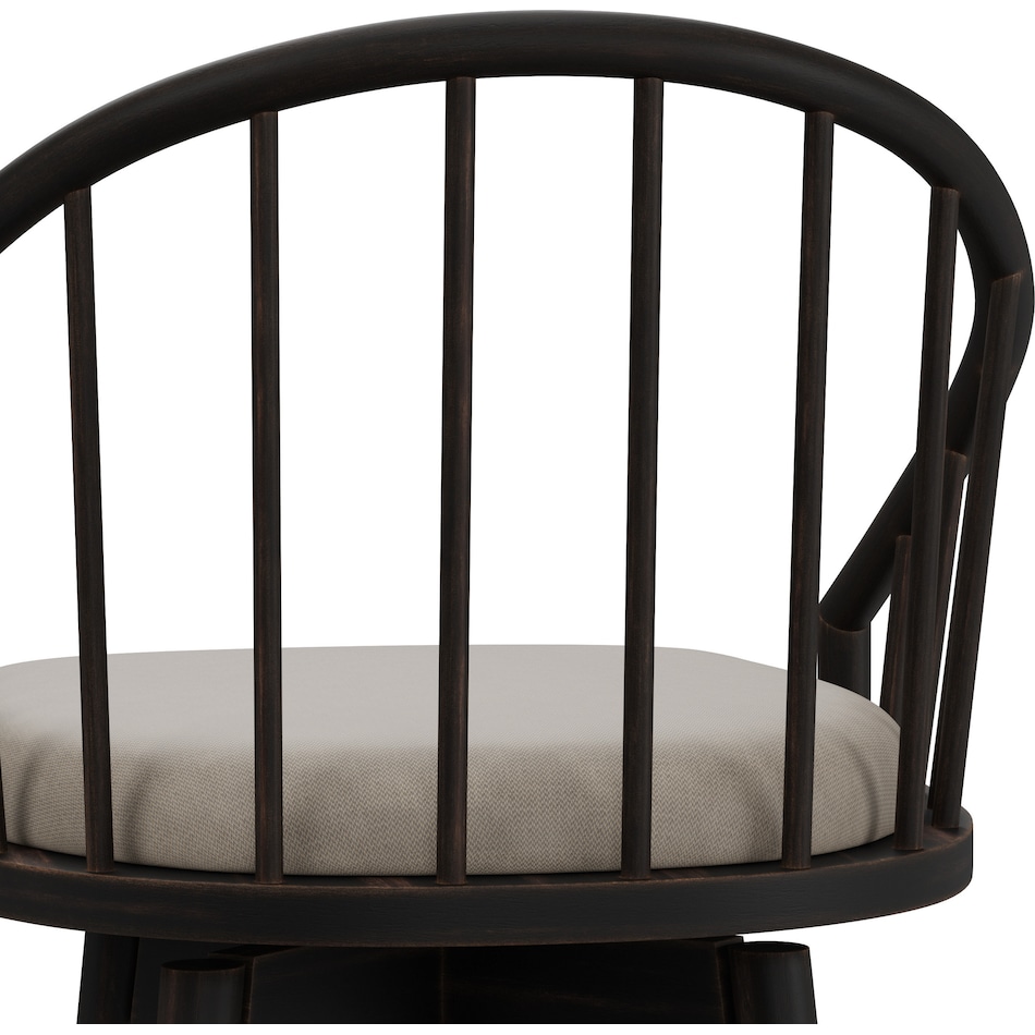 priscilla black counter height stool   
