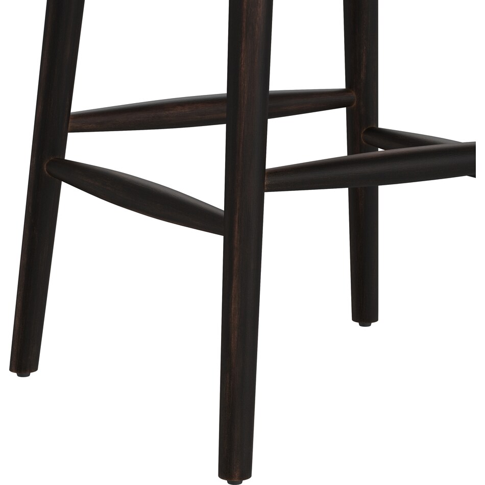 priscilla black counter height stool   