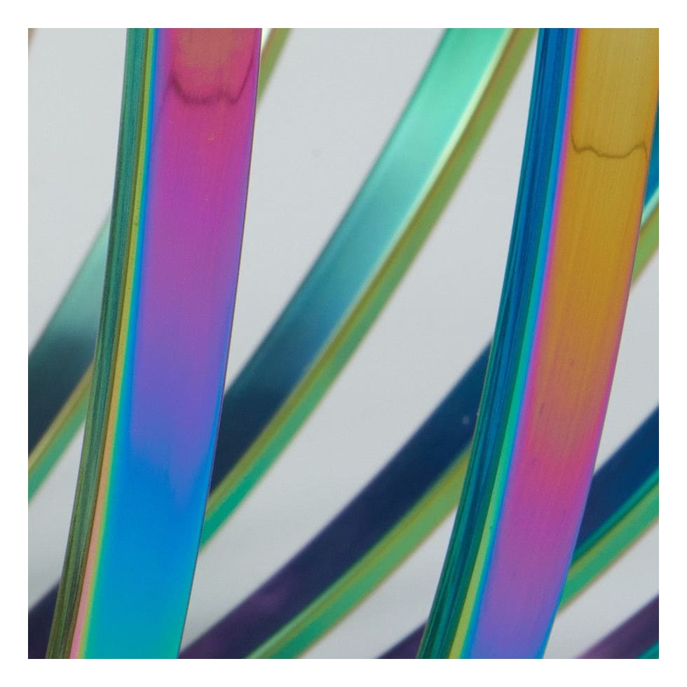 prism multicolor end table   