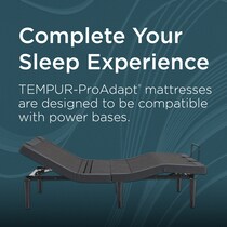 pro adapt  white california king mattress   