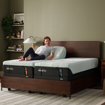 pro adapt  white full mattress   