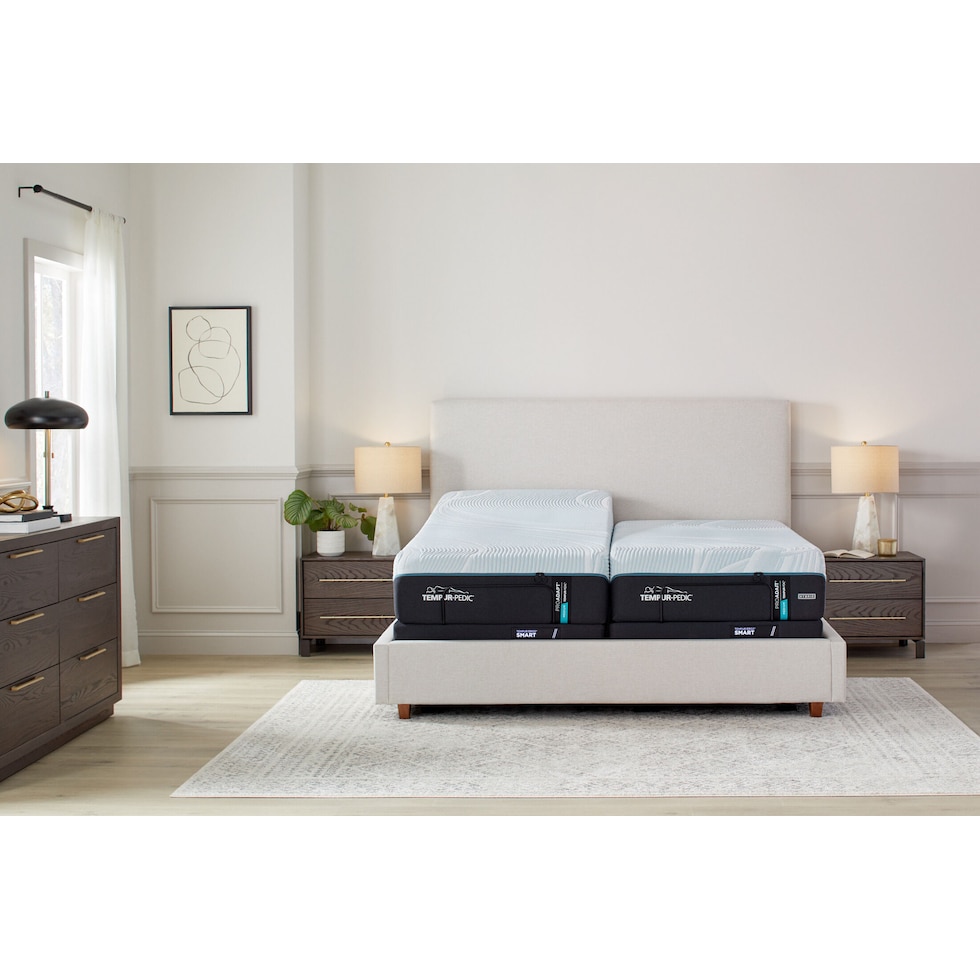pro adapt  white split california king mattress   