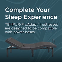 pro adapt  white split california king mattress   