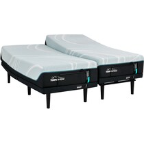 pro adapt  white split king mattress   