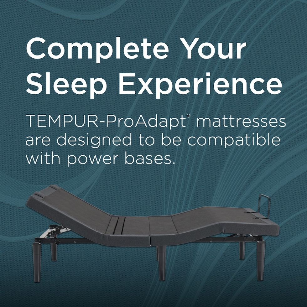 pro adapt  white split king mattress   