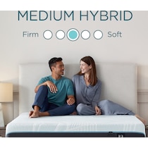 pro adapt  white split king mattress   