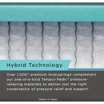 pro adapt  white split king mattress   