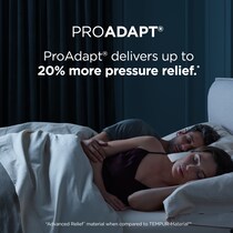 pro adapt  white twin xl mattress   
