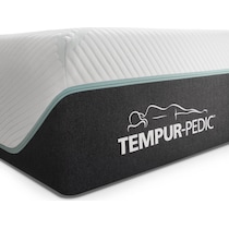 pro adapt white california king mattress split low profile foundation set   