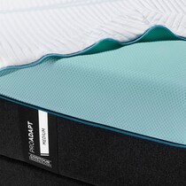 pro adapt white full mattress foundation set   