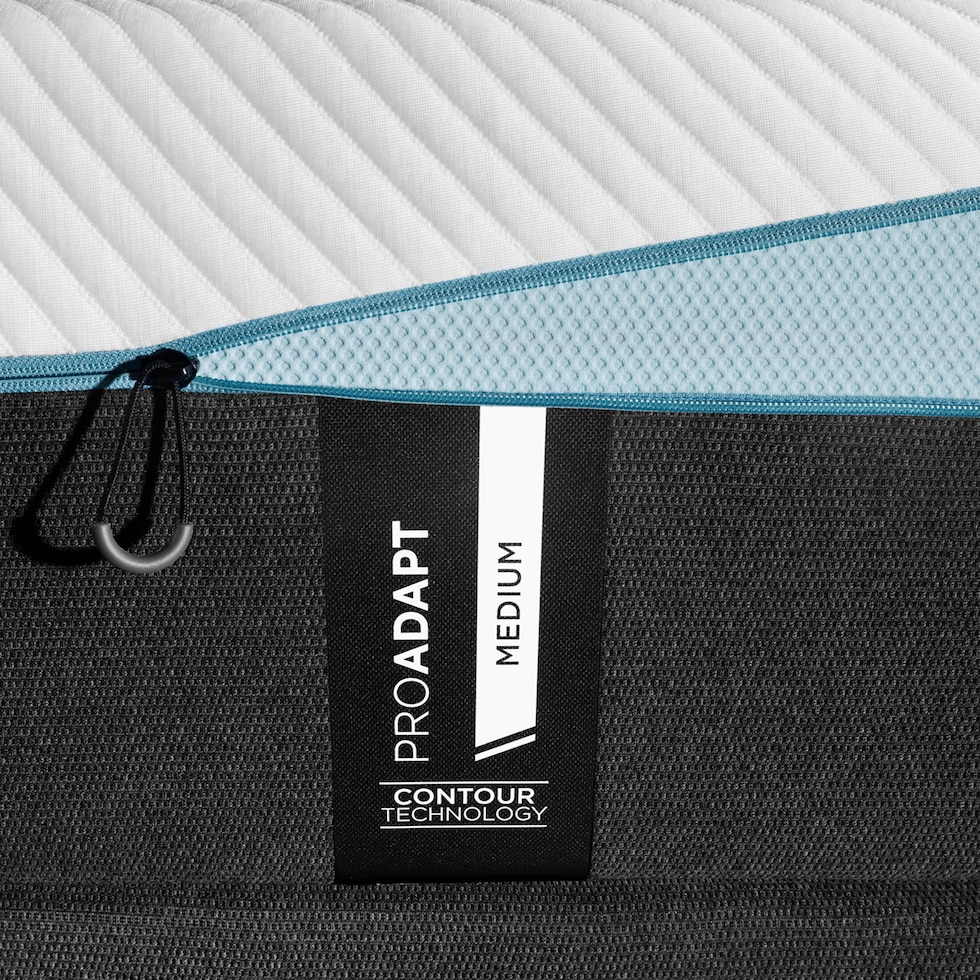 pro adapt white queen mattress foundation set   