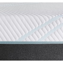 pro adapt white queen mattress foundation set   