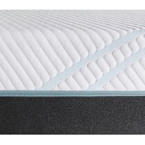pro adapt white queen mattress foundation set   